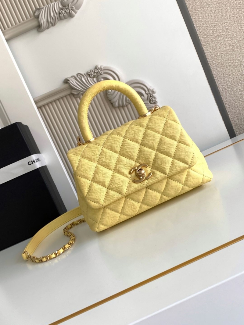 Ch**el top handle bags